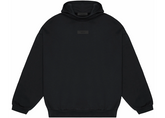 Fear of God Essentials Chest Logo Hoodie - Jet Black (SS24)